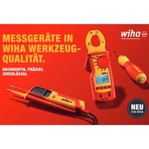 MESSGERÄTE IN WIHA WERKZEUG- QUALITÄT.