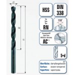 HSS Spiralbohrer Industriequalität mit Kreuzanschliff AC 601 in der 10er BOX