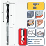 Hartmetall-Betonbohrer Profi Beton 1/4"-Sechskantschaft