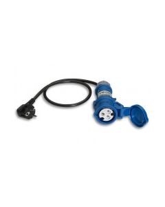 Benning Messadapter 16 A CEE 3-polig - Schukotstecker