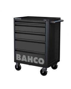 Bahco Werkstattwagen mit 5 Schubladen, Schwarz, 1472K5BLACK